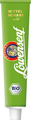 Image de Moutarde mi-forte crémeuse douce épicée en tube 200ml