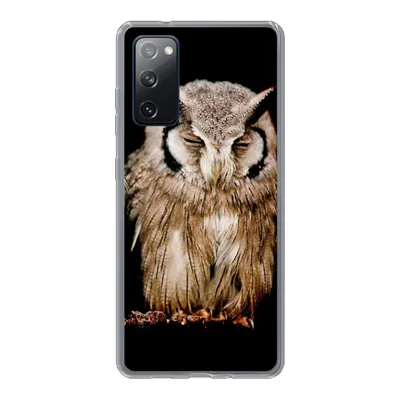 Produktbild von MuchoWow® Handyhülle Schutzhülle Hülle für Samsung Galaxy S20 FE Eule - Vogel - Schwarz Silikon Softcase Handy Hülle - Abdeckung