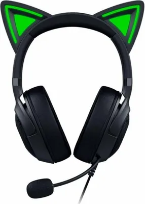 Produktbild von Razer Kraken Kitty V2 Gaming-Headset, schwarz