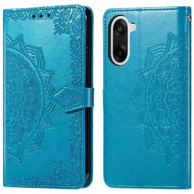 Imagen del producto de Funda libro Mandala para OnePlus Nord CE5 - Turquoise