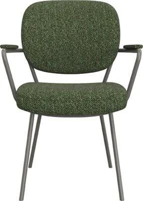 Produktbild von LABEL51 Esszimmerstuhl Lausanne - Forest - Boucle - 2er-Set