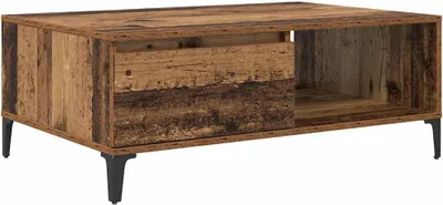 Produktbild von vidaXL Couchtisch Altholz 90 x 60 x 35 cm Holzwerkstoff