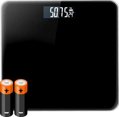 Obrázok produktu pre Elektronická Kúpeľňová Váha Sklenená Váha Presnosť Lcd 180 Kg Batérie