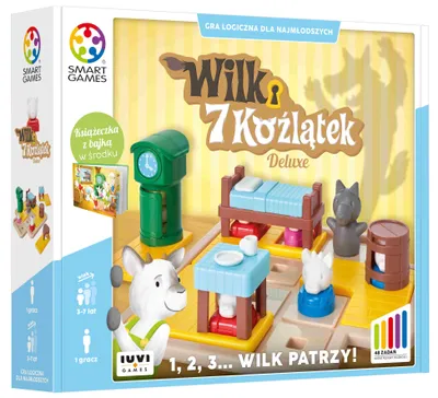 Produktbild von Smart Games Der Wolf und die sieben Geißlein (PL) IUVI Games