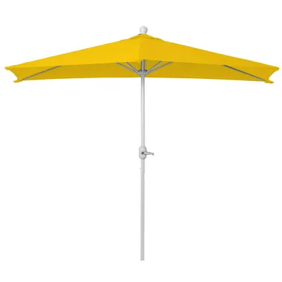 Produktbild von Sonnenschirm halbrund Parla, Halbschirm Balkonschirm, UV 50+ Polyester/Alu 3kg  270cm gelb ohne Ständer