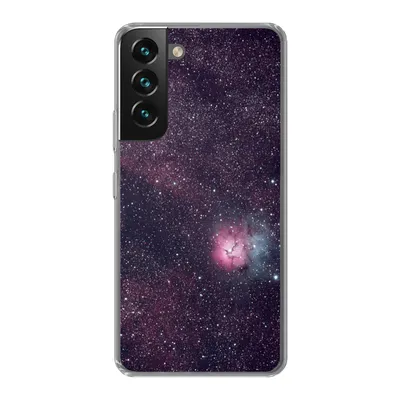 Produktbild von MuchoWow® Handyhülle Schutzhülle Hülle für Samsung Galaxy S22 Universum - Sterne - Rosa - Jungen - Mädchen - Kinder Silikon Softcase Handy Hülle - Mobiltelefonhülle