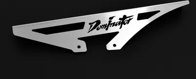 Immagine prodotto di Paracatena compatibile con Honda NX 650 Dominator BJ 1988-00 Logo argento