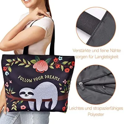 Damen Schultertasche Handtasche Große Shopper mit Innenfach