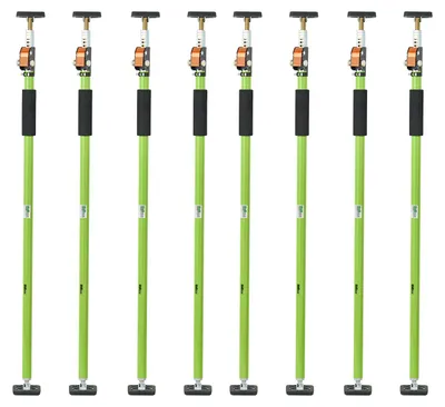 Produktbild von 8x Einhandstütze 160–290 cm Montagestütze Deckenstütze Teleskopstütze 60 kg höhenverstellbar