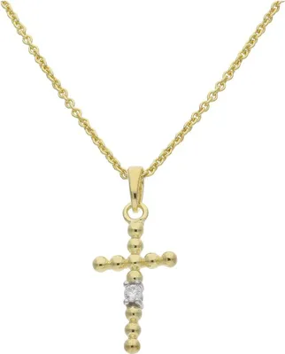 Produktbild von JuwelmaLux Anhänger 333/000 (8 Karat) Gold mit synth. Zirkonia JL20-02-1054