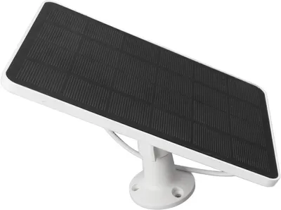 Productafbeelding van Zonnepaneel - Energiepaneel - Beveiligingscamera - IP65 Waterdicht - 4W 5V - Zwart