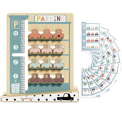 Obrázok produktu pre Topbright PARKPLATZ CHALLENGE Fabren & Zahlen lernen ab 36 Monate, Bunt