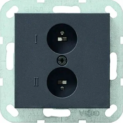 Produktbild von GIRA 040228, 2 Modul(e), Anthrazit, 3,1 cm