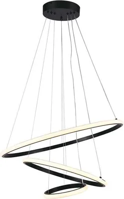 Obrázok produktu pre LED Solution Čierne závesné LED svietidlo guľaté 60cm 32W 8017