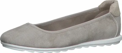 Produktbild von s.Oliver Damen Ballerina Slipper 5-22119-28 , Größe:38 EU, Farbe:Beige