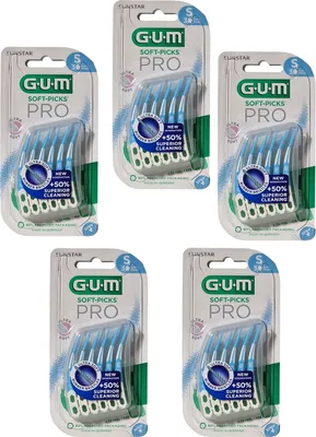 Produktbild von 5x GUM Soft-Picks Pro Small 5x 30 Stück
