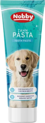 Produktbild von Hunde-Zahnpasta mit frischem Minzduft, geeignet für alle Hunde ab 8 Wochen, 100 g