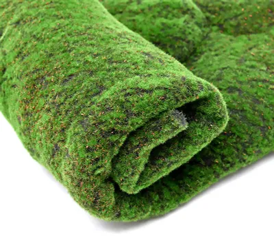 Produktbild von Künstliche Moosmatte, künstliches Grün, künstliche Moosdekoration, Miniaturrasen-Imitation für Haus, Garten und Terrasse