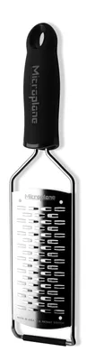 Produktbild von Microplane Gourmet Reibe 2-Wege Schneide schwarz