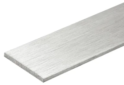 Edelstahl-Flachstahl 316L, 300x30x3 mm, gebürstet, 1 Stück
