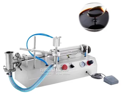 Produktbild von Halbautomatische Abfüllmaschine, 30L Kapazität, Tropfschutzdesign, 5-40ml