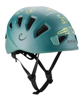 Produktbild von delrid Kids Shield II - Leichter Kletterhelm für Kinder, Farbe:jade-petrol, Helmgröße:Gr. 48-56cm