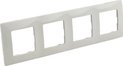 Obrázok produktu pre Legrand 665004, Biela, Termoplastik, Bezskrutkové, Legrand, Lesklý, 299 mm