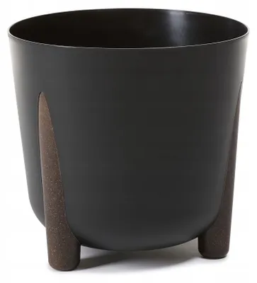 Produktbild von Moos ECO Recycling Topf schwarz 26xh25 cm