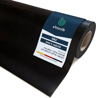 Immagine prodotto di Strisce isolanti antiscivolo per cantieri - 900 mm x 1500 mm - Nero