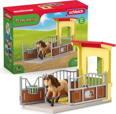 Produktbild von schleich FARM WORLD 42609, Bauernhof, Buildings, Farm animals / farm toys, Horse Stable, Horses, 3 Jahr(e), Mehrfarbig