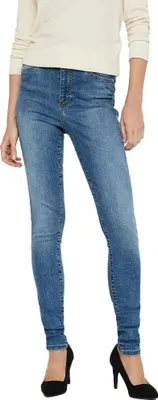 Produktbild von Vero Moda Sophia Skinny Hochbundhosen Blau L / 30 Damen Blau L