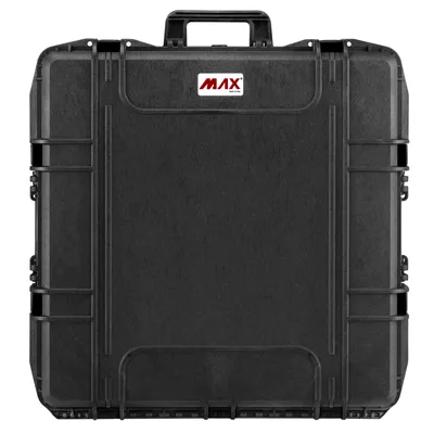 Image de Max valise MAX615 Outdoor Case 4 roulettes 135 l - Avec mousse noir