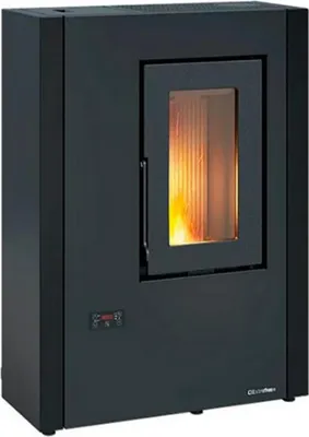 Immagine prodotto di Stufa a pellet di legno nera da 7 kw Nordica extraflame LUISELLA5.0MAXINOIR