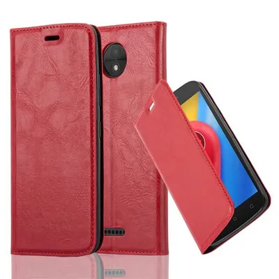 Produktbild von Cadorabo DE-114519, Motorola, Motorola MOTO C, Rot