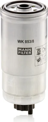 Produktbild von Kraftstofffilter MANN-FILTER WK 853/8 für BMW 3 Limousine (E30) Anschraubfilter