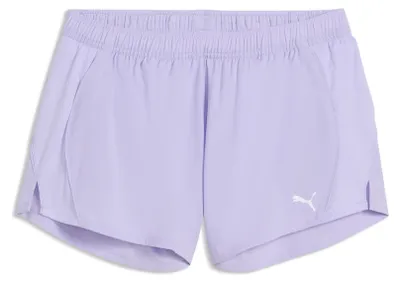 Immagine prodotto di PUMA Pantaloncini da corsa da donna Velocity, lunghezza 3", taglia XXL, color lavanda chiaro