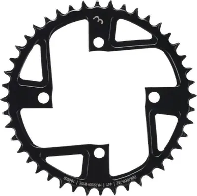 Obrázok produktu pre BBB Cycling BCR-76E, predný prevodník pre elektrobicykel, 44T/104, čierna farba - tichší a efektívnejší...