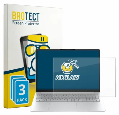 Produktbild von 3x BROTECT Schutzglas für HP OmniBook 3 16 16-bw0750ng Schutzfolie Panzer Folie Glas Display Schutz klar