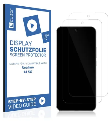Zdjęcie produktu dla 2x Ecultor FlexAR Realme 14 5G