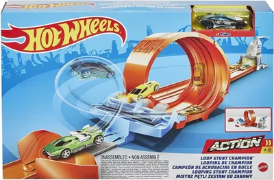 Obrázok produktu pre Hot Wheels Action GTV13, Súprava vozidla a dráhy, 4 rok / roky, Plast, Viacfarebný