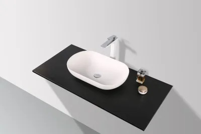 Produktbild von SLIM - DESIGN Mineralguss Aufsatzwaschtisch MAW2361
