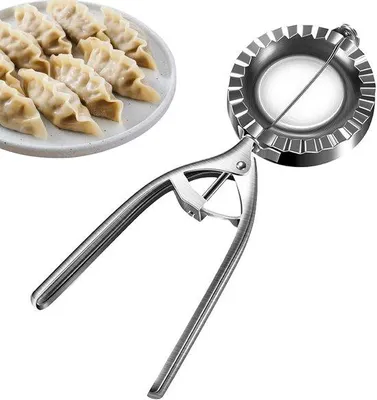 Obrázok produktu pre Stroj na výrobu knedlíkov z nehrdzavejúcej ocele – prenosný stroj na výrobu cesta na knedlíky, koláče a taštičky
