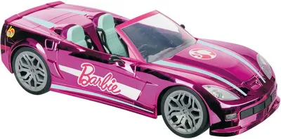 Produktbild von Happy People - Ferngesteurtes Auto - Barbie Dream Car (40 cm) mit Licht, kompatibel mit Barbie