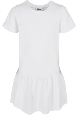 Produktbild von Urban Classics - "Valance" T-Shirt-Kleid für Mädchen TN642 (158-164) (Weiß)
