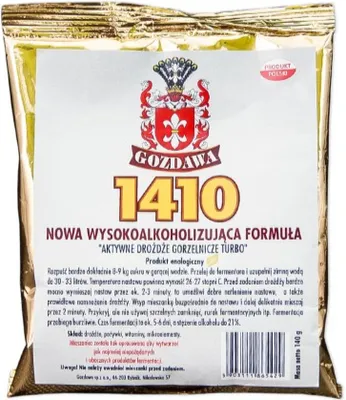 Produktbild von Turbo Hefe 140g – 1410 Gozdawa