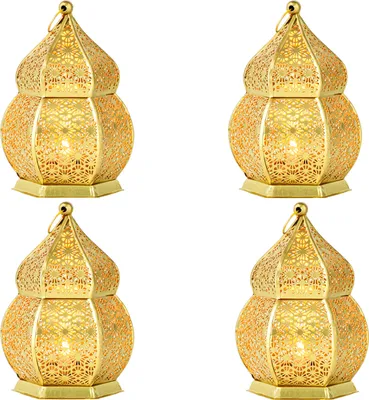 Immagine prodotto di set di 4 porta tealight orientali Afman 15cm
