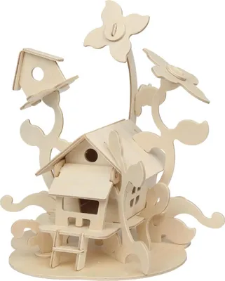 Image de Marabu317000000010 Puzzle Marabu KiDS 3D "Maison des fées", 43 pièces