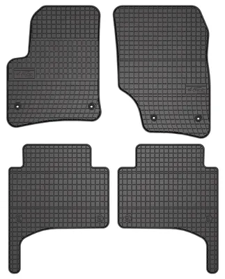 Immagine prodotto di Tappetini auto in gomma adatto per Volkswagen Touareg I (2002-2010, SUV) neri, set 4 pz, con fissaggi