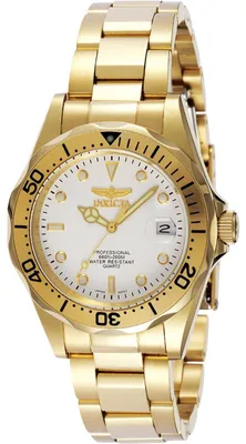 Obrázek produktu pro Invicta Pro Diver 8938 Pánské Hodinky - Quartz Hnutí - Nerezová Ocel s Bílým Ciferníkem - 37 mm