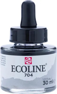Produktbild von Talens ecoline flüssige Aquarellfarbe 30ml grau